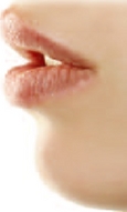 Une bouche.