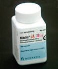 Contenant de Ritalin.