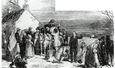 immigrants irlandais quittant leur village pour le Canada durant la grande famine, entre 1845 et 1850
