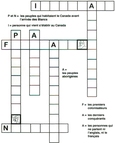 Exercice  Mots croisés