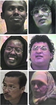Les visages de 6 immigrant(e)s.