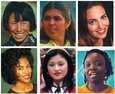 Des femmes de différentes origines ethniques.