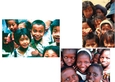 Des enfants de différents pays.