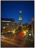 Le centre-ville de Montréal, la nuit