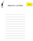 Fiche 1- Produits laitiers Fiche 1- Produits laitiers