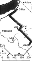 Section de la carte B