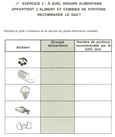 1.5 – Exercice 3: À quel groupe alimentaire?