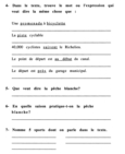 Exercice - Activités sportives. 2 de 3 