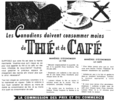 Article "Les Canadiens doivent consommer moins de thé et de café"