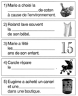 Exercice - Compléter les phrases suivantes.