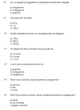 Quiz - Mesure de masse-«poids» (2 de 4).