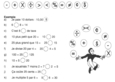 Exercice 2 - Place le bon symbole pour chaque énoncé.