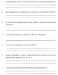 Nos vieilles traditions - Questions.