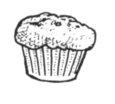 Un muffin.