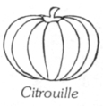 Citrouille.