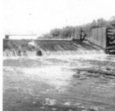 Le barrage sur la rivière Henri.