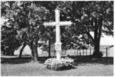 Une croix de chemin à Notre-Dame-du-Sacré-Cœur d'Issoudun.