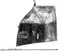 Dessin d'une maison.