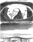 Des religieuses dans une voiture