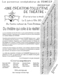 Publicité de la pièce dans les médias