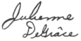 Signature de Julienne DeGrâce