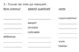 Exercices de grammaire (2 de 2).