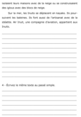 Exercices de grammaire (3 de 3).