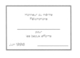 Image d'un diplôme symbolique