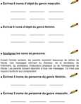 Exerices sur les genres