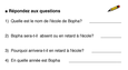 Exercice répondez aux questions