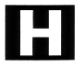 Logo des hôpitaux «H»