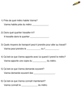 Exercice Le métro a tous les jours