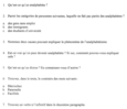 Analphabètes au Québec - Questions de compréhension