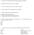 La traversée de Richard - Questions de compréhension