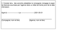 Modèle de contrat (2 de 2).