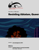 Resisting ableism, queering desirability [ressource électronique]