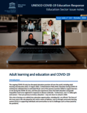 Adult learning and education and COVID-19 [ressource électronique]