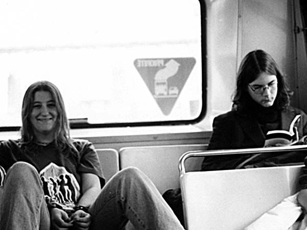 Dans l'autobus